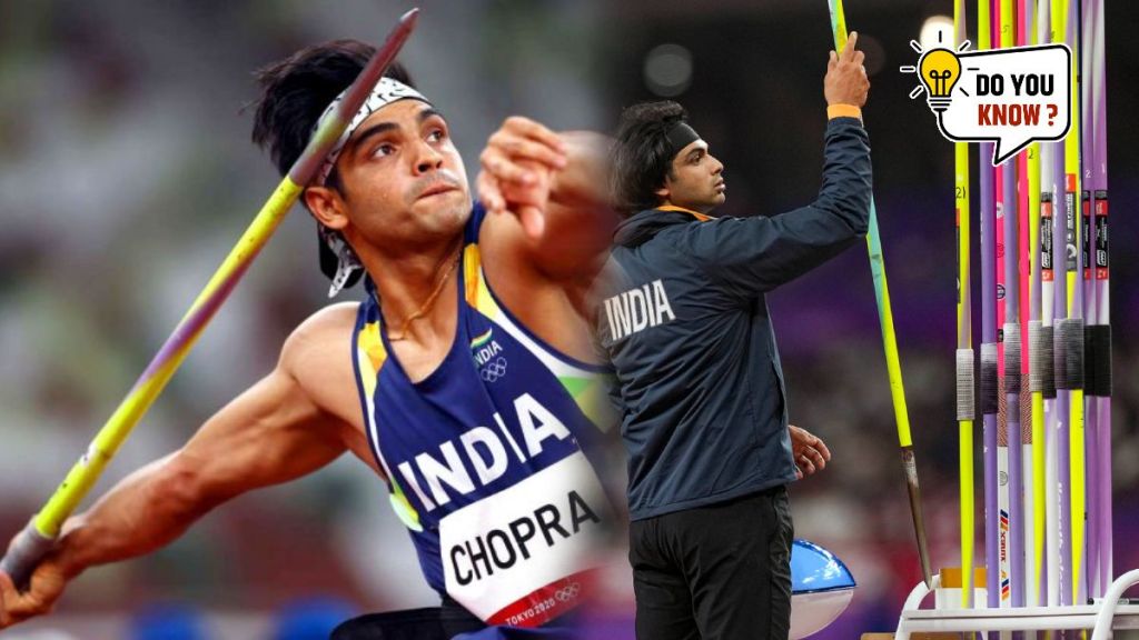 neeraj chopra javelin weight and length Olympics