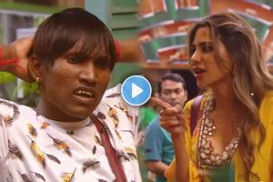 suraj chavan angry on nikki watch promo