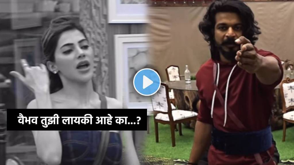 bigg boss marathi vaibhav nikki had huge fight