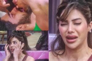 bigg boss marathi nikki emotional cried in front abhijeet