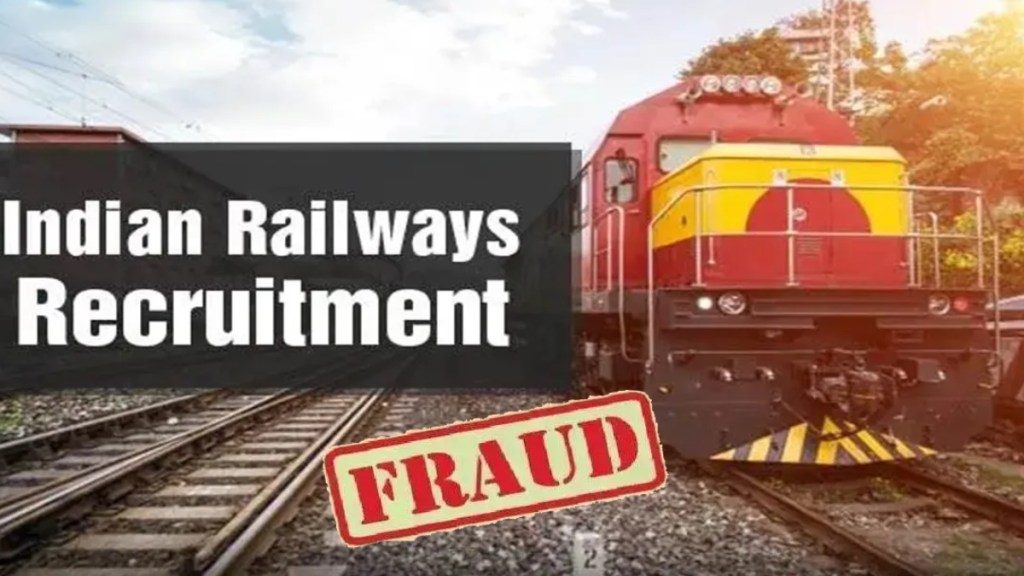 man cheating educated unemployed people on pretext of giving jobs in indian railway arrested