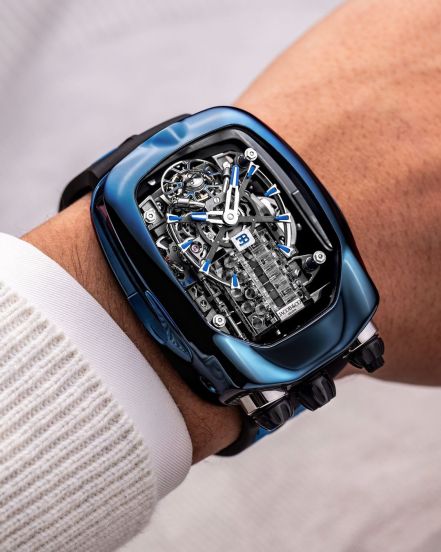 Salman Khan watch inspired for Bugatti Chiron Car