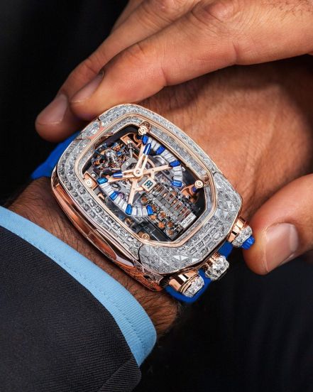 Salman Khan watch inspired for Bugatti Chiron Car