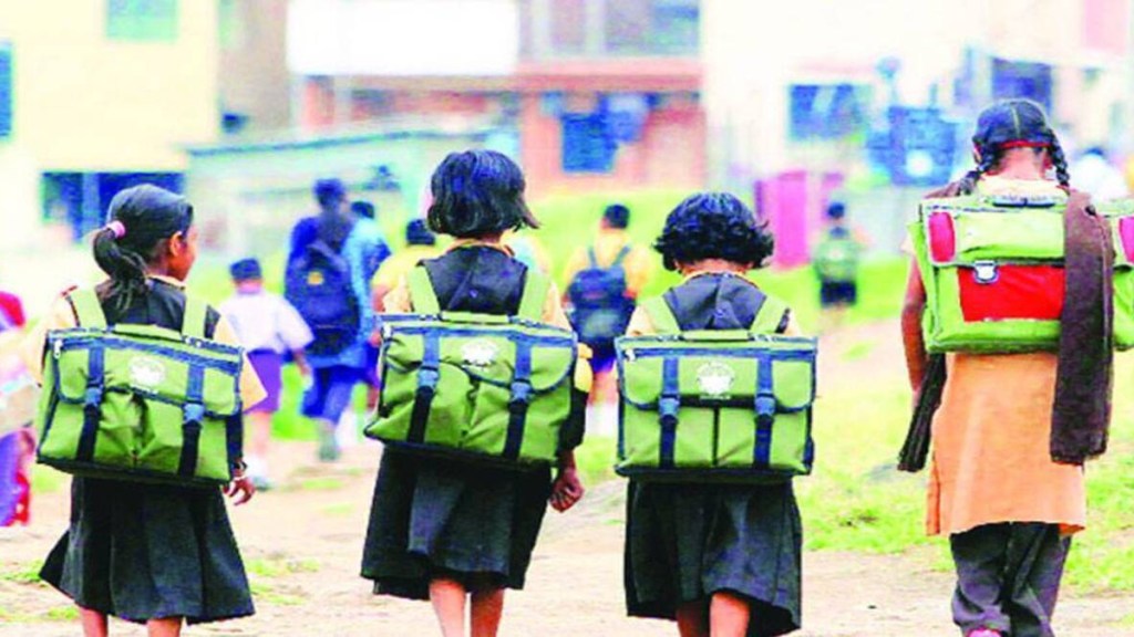 education ministry announces bagless 10 days guidelines for classes 6 to 8 students