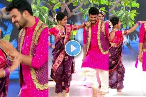 paaru and aditya dance on old marathi song