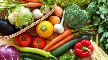 Decrease in demand of fruits vegetables due to rain Increase in prices of leafy vegetables