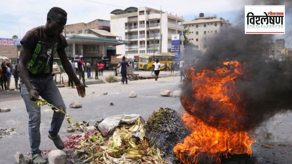 violent protests in Kenya continued financial Bill controversial