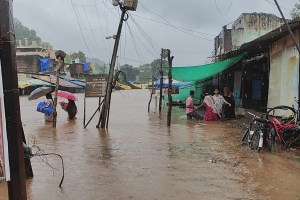 Bhamragad rain, Gadchiroli,