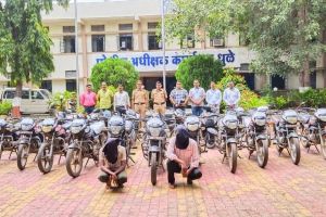 two thieves who used to steal motorcycles arrested by dhule police