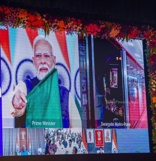 pm modi inaugurates and lays foundation stones for key projects in maharashtra via video conference