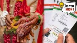 Aadhar Card Update : लग्नानंतर आधारवरील नाव आणि पत्ता बदलायचाय? जाणून घ्या सोपी पद्धत