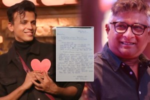 Abhijeet Sawant Fan Wrote Letter to Kedar shinde and colors marathi channel