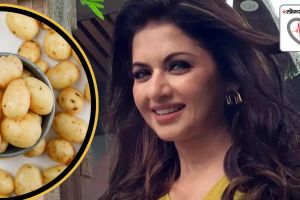 actress Bhagyashree shared recipe of unpeeled potato