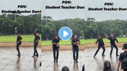 a teacher danced with student so gracefully