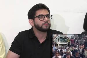 Aditya thackeray on Dharavi