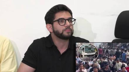 Aditya thackeray on Dharavi