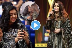 aishwarya rai Bachchan and aaradhya Bachchan sweet moments viral at SIIMA 2024 award watch video and photos