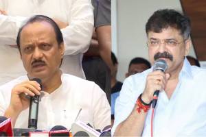 Ajit pawar and jitendra awhad