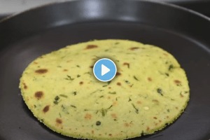 Aloo poha paratha recipe