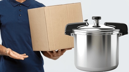 Amazon delivered a pressure cooker after 2 years to the customer man post viral on social media