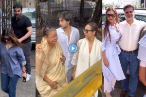 Arbaaz Khan Shura Khan meets malaika arora family