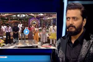 Bigg Boss Marathi Season 5 Riteish Deshmukh have a wakeup call to all the Contested through a song