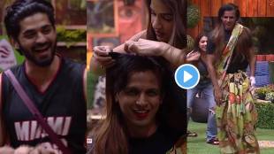 Bigg Boss Marathi Season 5 Abhijeet Sawant wears a saree watch video