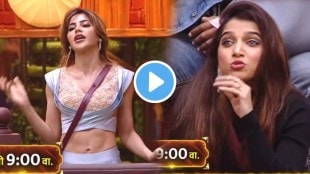 Bigg Boss Marathi Season 5 Nikki Tamboli and Janhvi Killekar fight in front of journalits