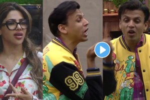 Bigg Boss Marathi Season 5 Abhijeet sawant mimicry of nikki tamboli video viral