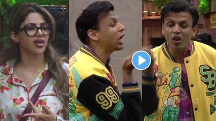 Bigg Boss Marathi Season 5 Abhijeet sawant mimicry of nikki tamboli video viral