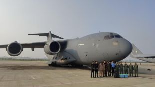 Air Force C-17 Globemaster used to transport organs from Pune to Delhi