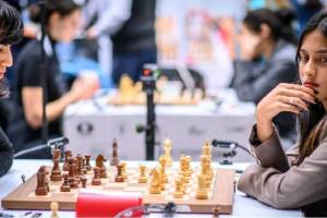 How Divya Deshmukh Wins with Match Winning Move in Just 17 seconds left on clock in Chess Olympiad