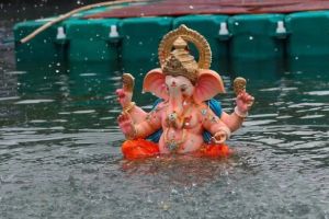 Preparation of 204 artificial ponds for Ganesh immersion Municipal Corporation complete