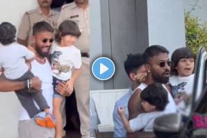 Hardik Pandya Met Agastya After Divorce