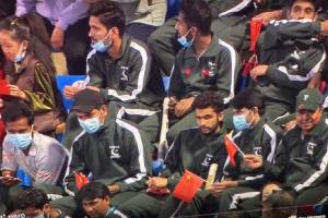 Pakistan Hockey Team Support China with Their Flags in Asian Champions Trophy 2024