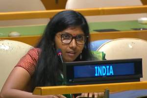 Indian diplomat Bhavika Mangalanandan replies to Pakistan