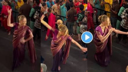 Bigg Boss Marathi fame Irina dance in Pune Ganesh Utsav video viral