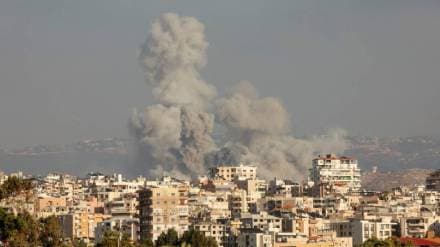 Israeli vs Lebanon IDF air strikes Hezbollah Reuters