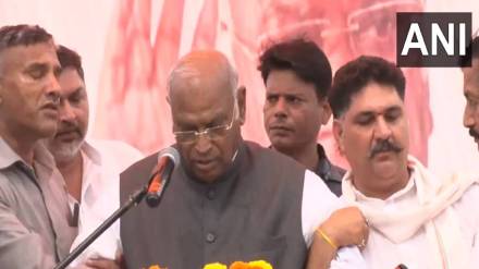 Congress President Mallikarjun Kharge became unwell