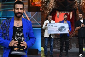 Karan Veer Mehta lifts Khatron Ke Khiladi 14 trophy