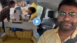 Video: “या दोघांच्या स्वभावामुळे माझी झोप उडाली…”, कुशल बद्रिकेने बायको अन् मुलाचा व्हिडीओ केला शेअर; म्हणाला, “यावर उपाय…”