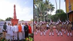 Photos : मराठवाडा मुक्तीसंग्राम दिनानिमित्त मुख्यमंत्री शिंदेंच्या हस्ते ध्वजारोहण, हुतात्मा स्मारकाला शासकीय अभिवादन!