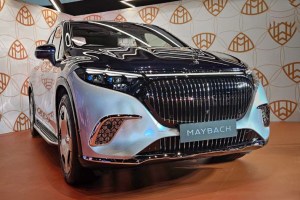 Mercedes Benz fully electric Maybach EQS 680 introduced at manufacturing project in Chakan economic news