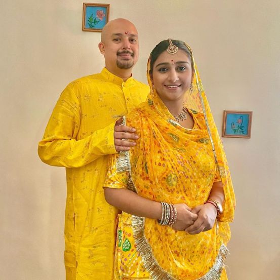 Mohena Kumari husband suyash rawat 2