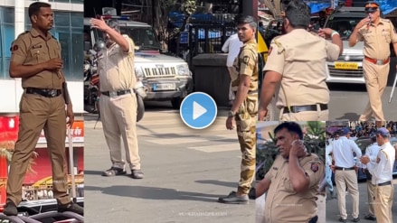 Mumbai Police Win Hearts Viral Video Showcases Their Dedication to Maintaining Law and Order During Ganesh Utsav