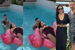 Natasa Stankovic Hardik Pandya Ex Wife Swimming Pool Video with Serbian Model Aleksandar Alex Ilic Goes Viral on Instagram