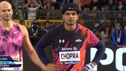 Neeraj Chopra Finishes 2nd in Diamond League Final Misses Title by Just 0 01 m