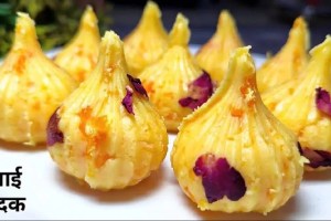 keshar mawa modak recipe in marathi