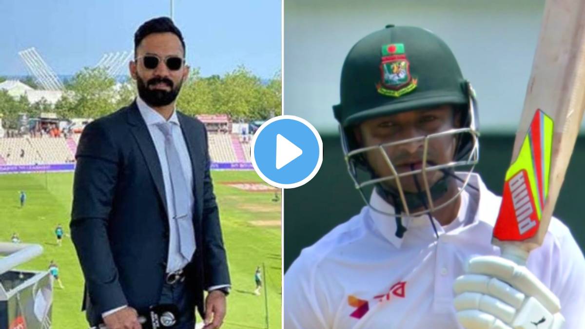 IND vs BAN : शकीब अल हसन फलंदाजी करताना काळा धागा का चघळतो? दिनेश कार्तिकने सांगितले कारण