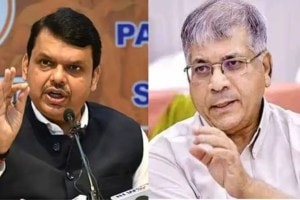 prakash ambedkar reaction on devendra fadnavis